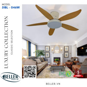 Quạt trần đèn 51BL - 046W